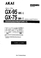 Akai GX-95-Mk2-Owners-Manual